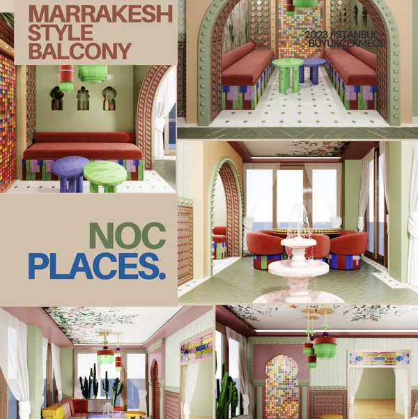 ‘Designs leisure areas.’