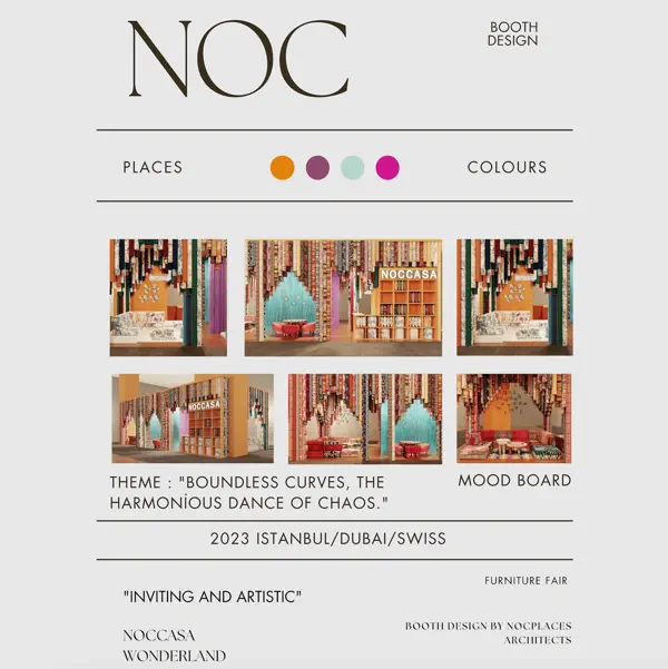 ‘Designs leisure areas.’